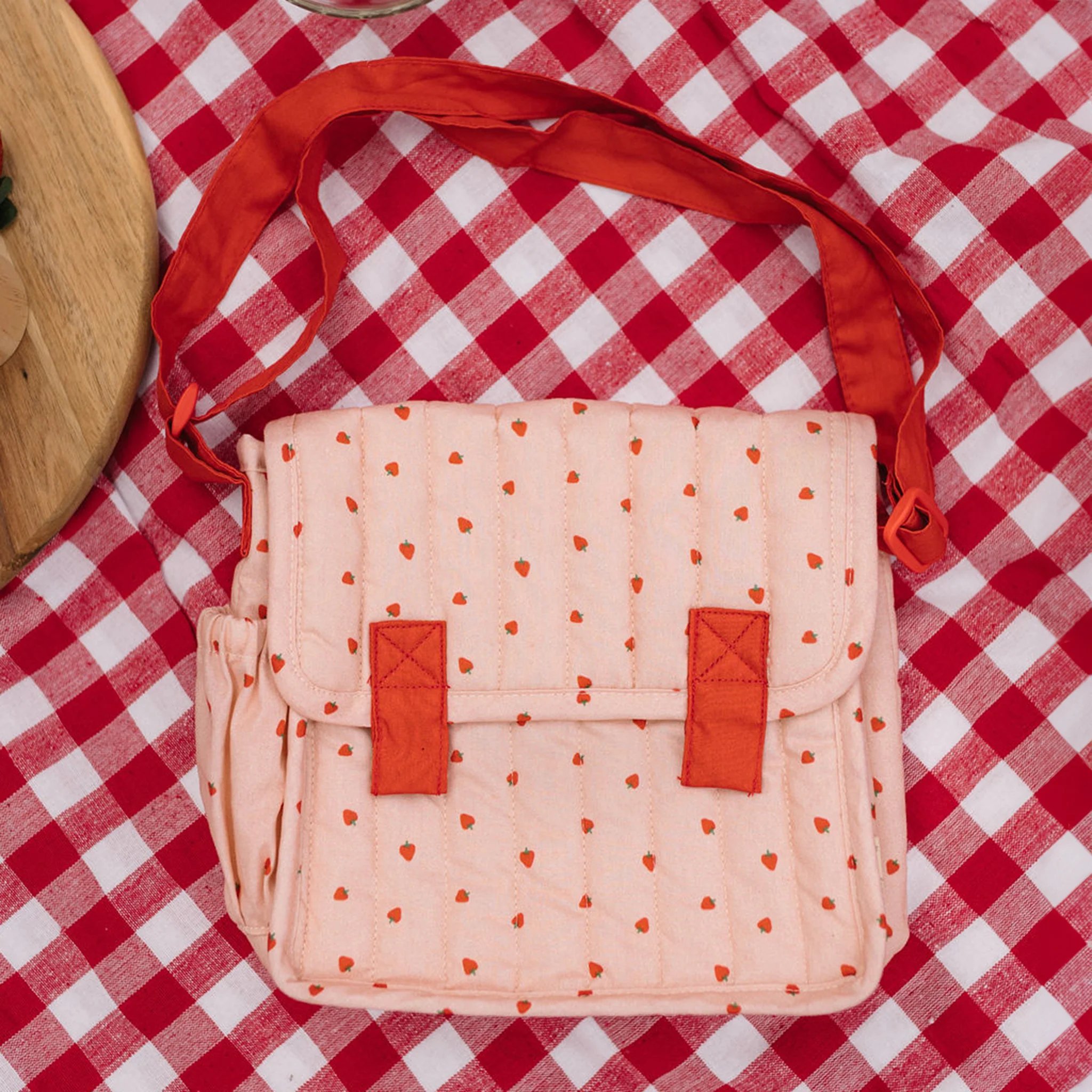 Carrie Convertible Changing Set - Strawberry - Image 3