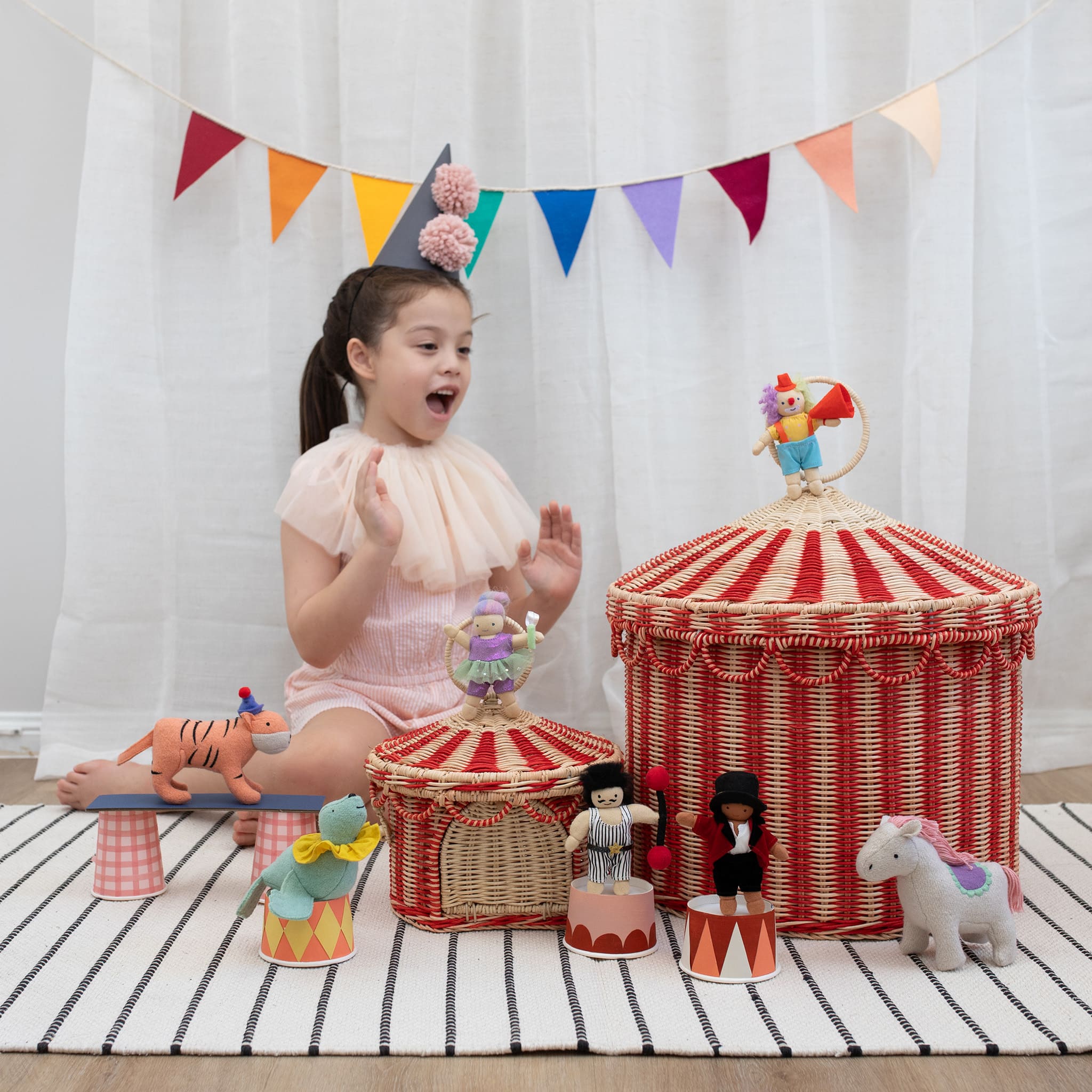 Circus Tent - Toy Basket - Image 2