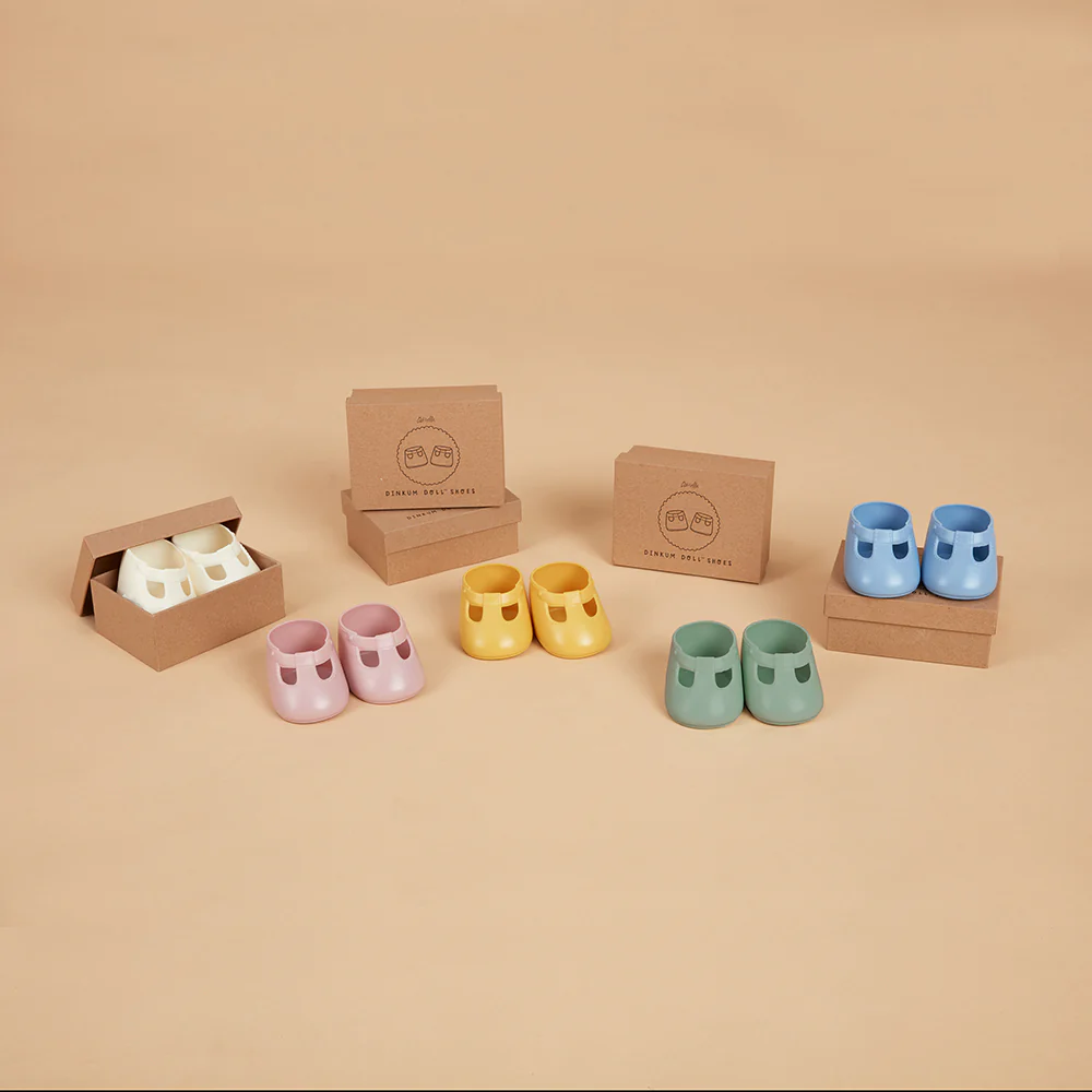 Dinkum Dolls Shoes - Corn Yellow - Image 7