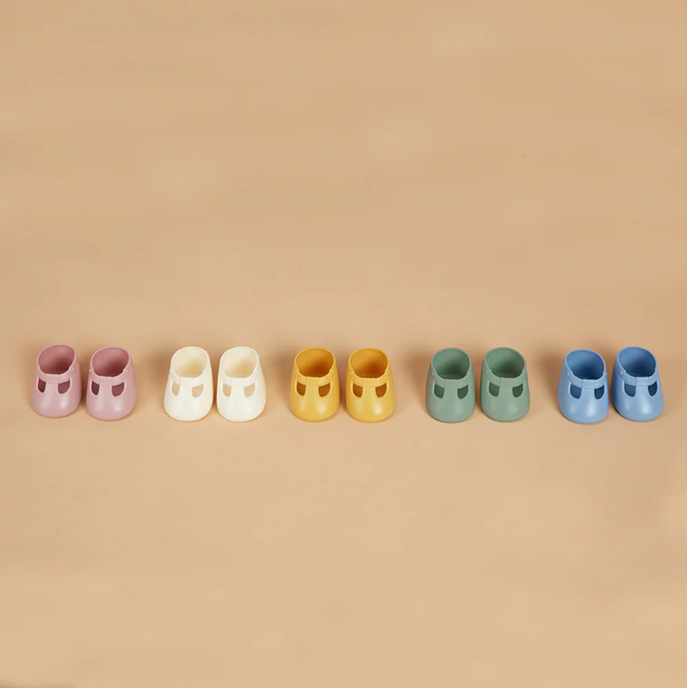 Dinkum Dolls Shoes - Cream - Image 9