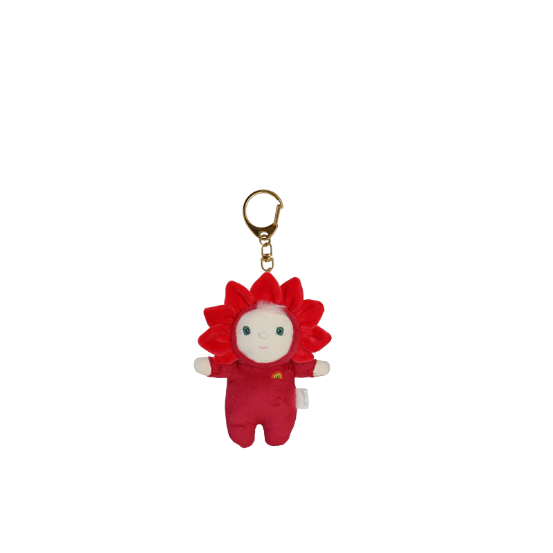 Dinky Bag Charm - Rose