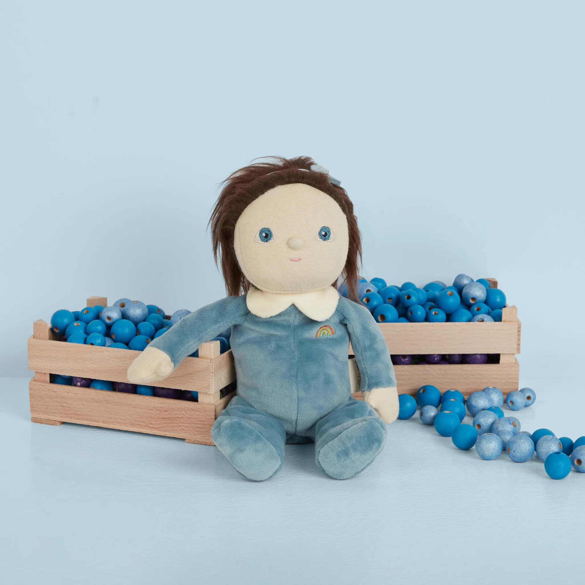 Dinky Dinkums Fruity Cuties - Betsy Blueberry - Image 2