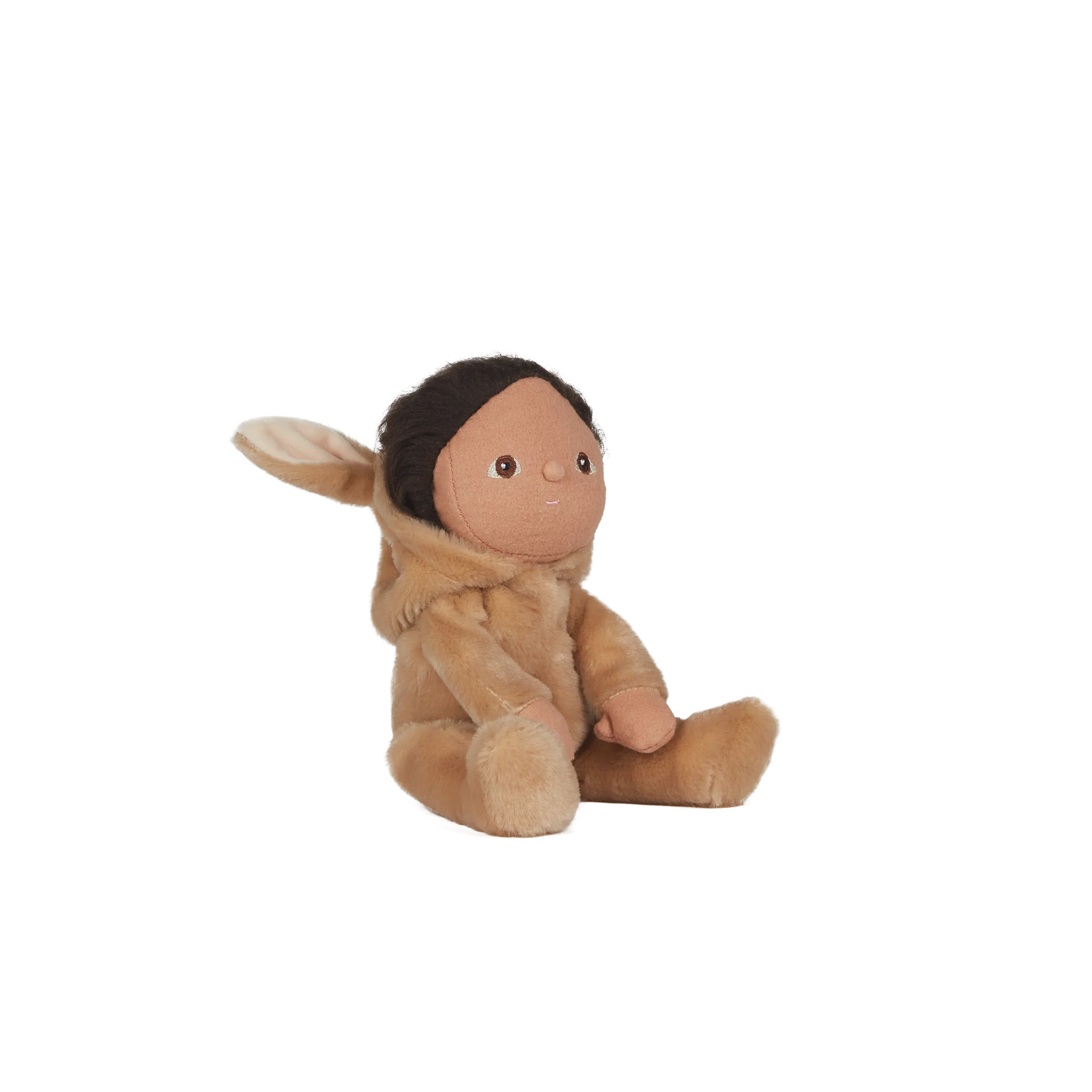 Dinky Dinkums Fluffle Family - Bucky Bunny / Latte - Image 5