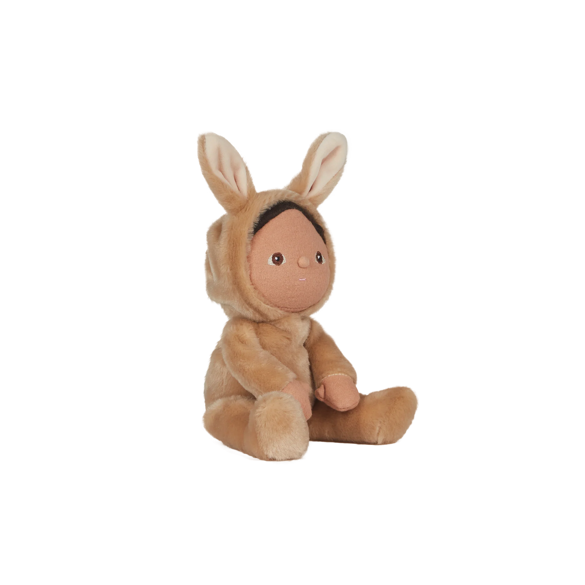 Dinky Dinkums Fluffle Family - Bucky Bunny / Latte - Image 6