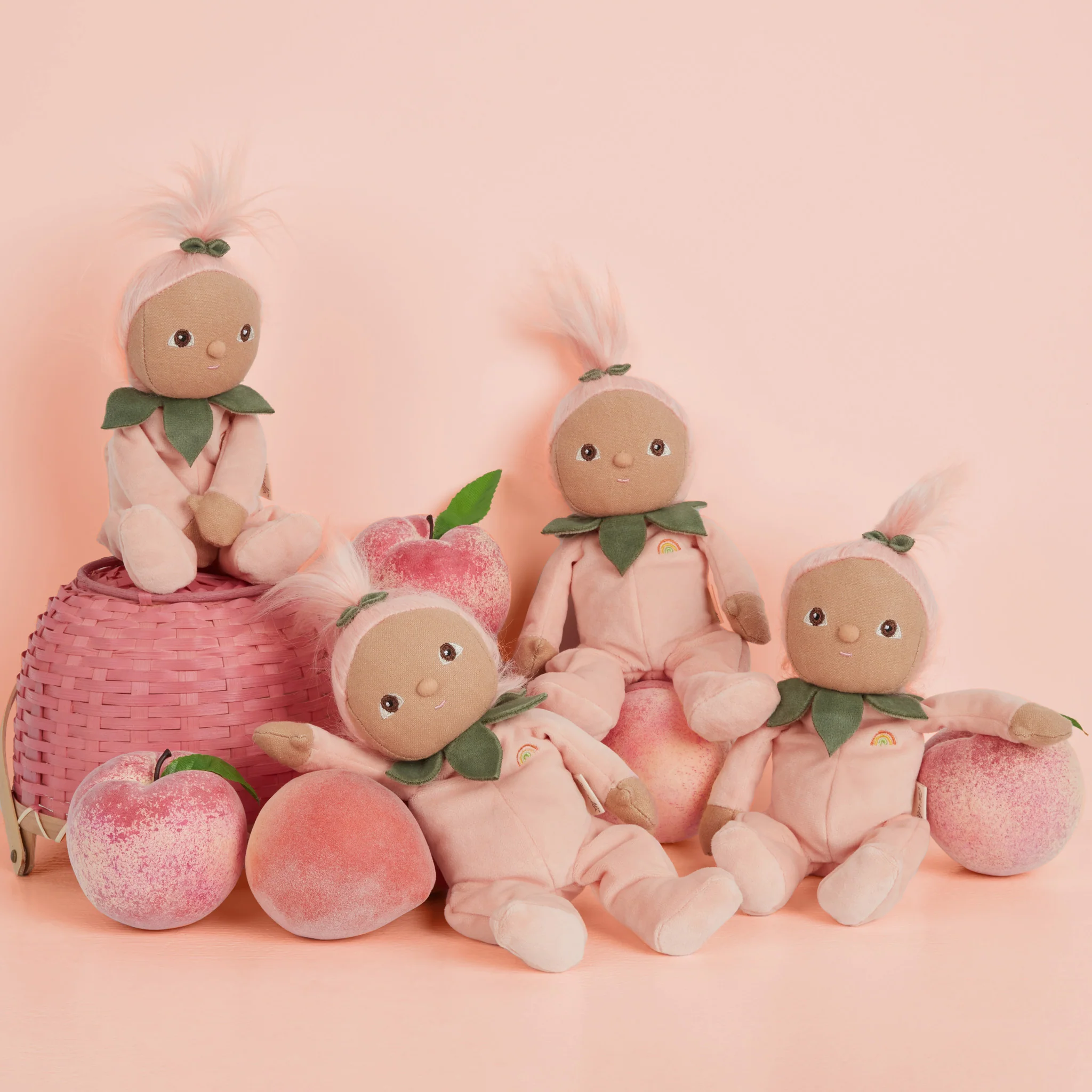 Dinky Dinkums Fruity Cuties - Peggy Peach - Image 3