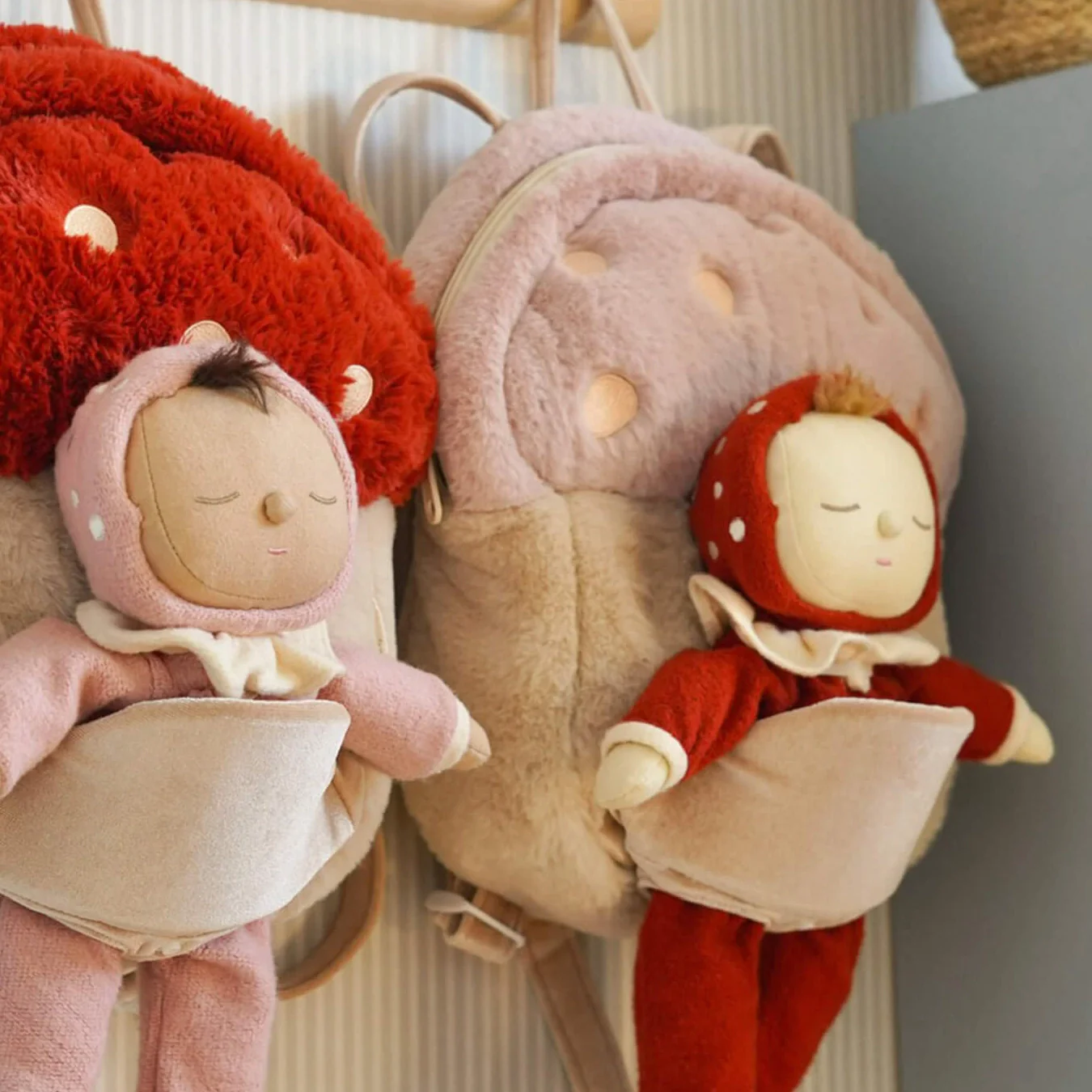 Hopalong Mushroom Backpack - Pink - Image 5
