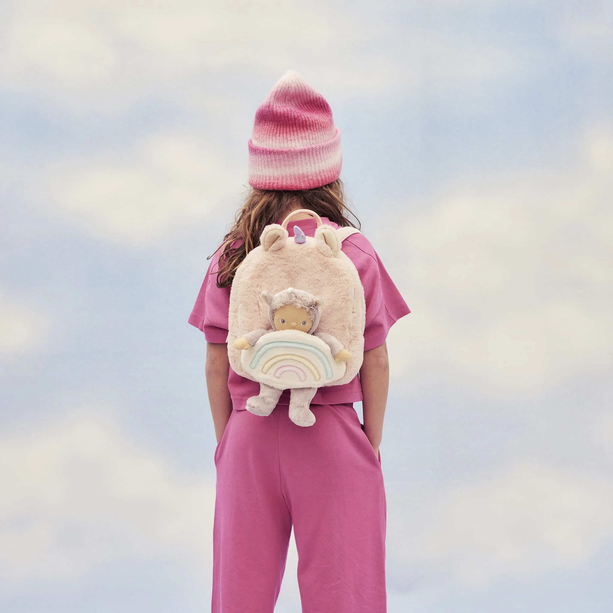 Hopalong Unicorn Backpack - Pink - Image 3