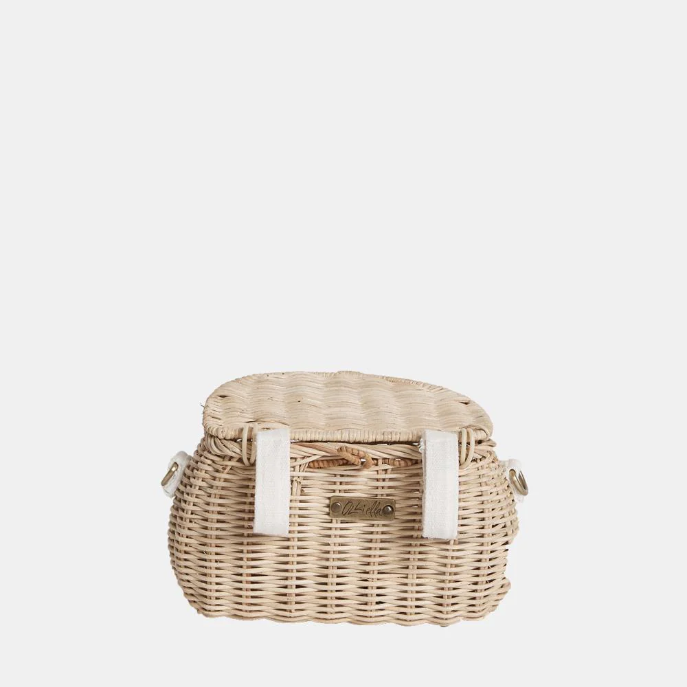 Mini Chari Rattan Bag - Straw - Image 6