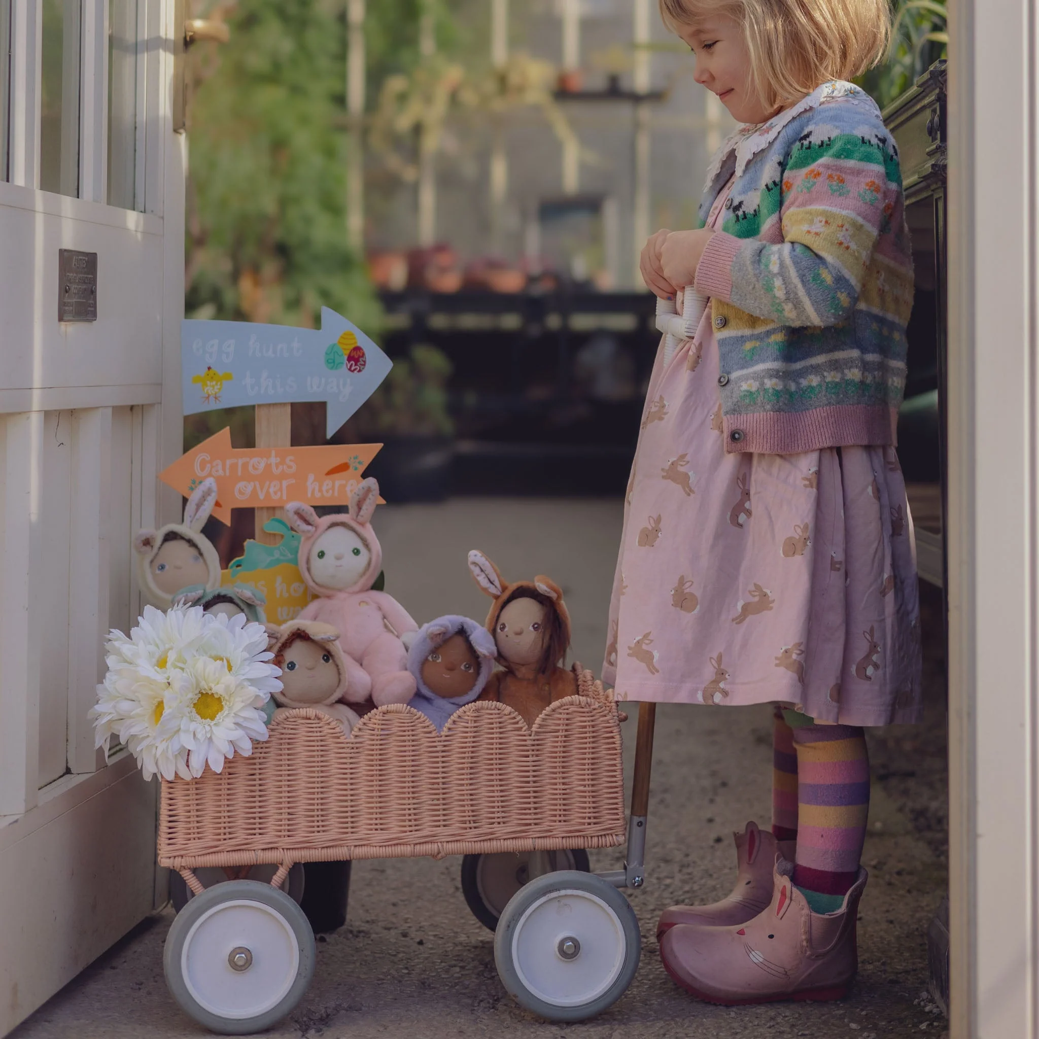 Petal Wonder Wagon - Seashell Pink - Image 3