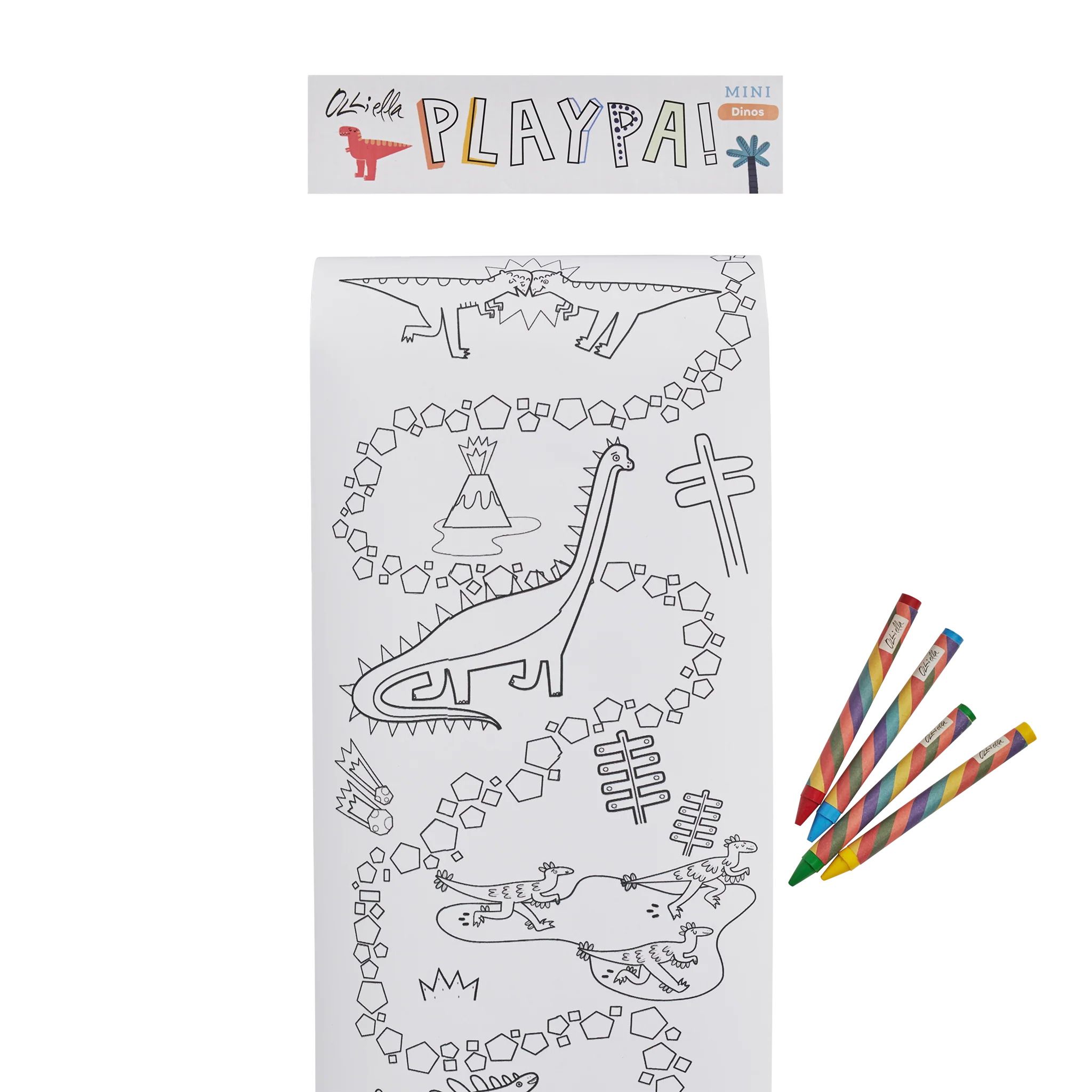 Playpa Paper - Mini - Dino - Image 10