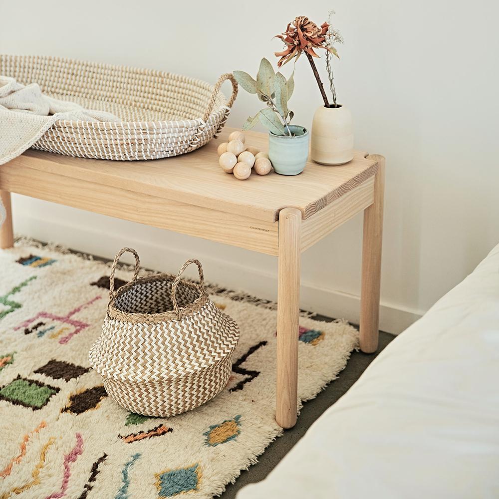 Reva Seagrass Changing Basket - Natural - Image 4